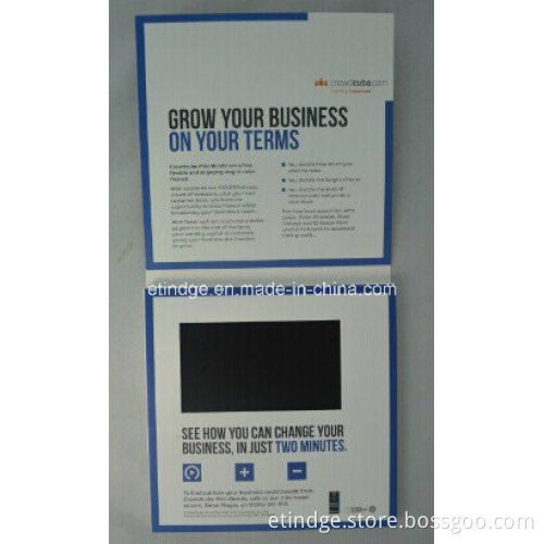 Automatical Video Business Greeting Card for Christmas Day